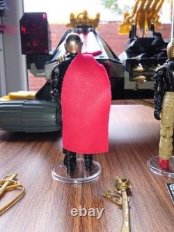 Vintage GI-JOE Destro's D. E. M. O. N demon + DESTRO, GRENADIER FERRET all complete
