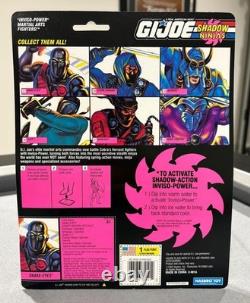 Vintage GI JOE Shadow Ninjas Snake Eyes MOC Hasbro 1993