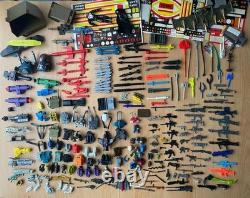 Vintage GI Joe Action Force 350+ Accessories Weapons Bundle 80's 90's Cobra Lot
