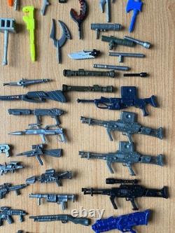 Vintage GI Joe Action Force 350+ Accessories Weapons Bundle 80's 90's Cobra Lot