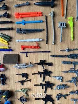 Vintage GI Joe Action Force 350+ Accessories Weapons Bundle 80's 90's Cobra Lot