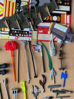 Vintage GI Joe Action Force 350+ Accessories Weapons Bundle 80's 90's Cobra Lot