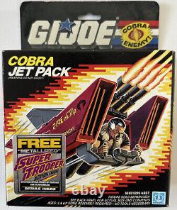 Vintage GI Joe Action Force COBRA JET PACK Rare Hasbro 1987 New