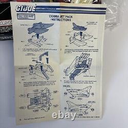 Vintage GI Joe Action Force COBRA JET PACK Rare Hasbro 1987 New
