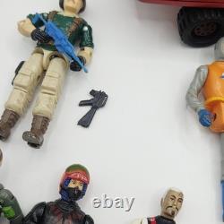Vintage GI Joe Action Force Palitoy Action Figure Bundle Red Laser Shadowtrak +