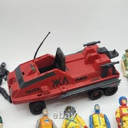 Vintage GI Joe Action Force Palitoy Action Figure Bundle Red Laser Shadowtrak +