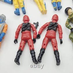 Vintage GI Joe Action Force Palitoy Action Figure Bundle Red Laser Shadowtrak +