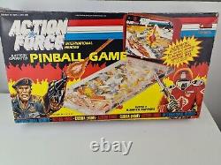 Vintage GI Joe Action Force Pinball Machine 70s 80s Boxed Durham Electronic Game