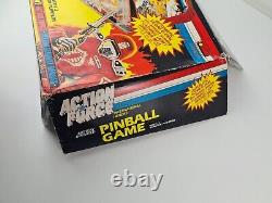 Vintage GI Joe Action Force Pinball Machine 70s 80s Boxed Durham Electronic Game