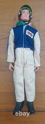 Vintage GI Joe Action Joe Race Car Driver COMPLETE VERY NICE