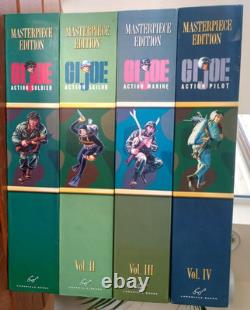 Vintage GI. Joe (Action Man) Masterpiece Editions Set of all 4