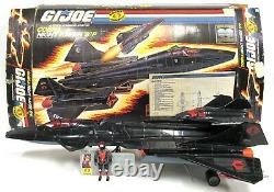 Vintage GI Joe Cobra Night Raven S3P 1986 100% Complete With Box And StratoViper