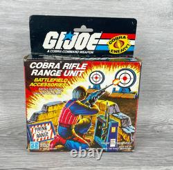 Vintage GI Joe Cobra Rifle Range Unit, Hasbro 1985, New Sealed Contents