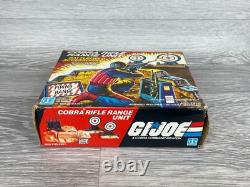 Vintage GI Joe Cobra Rifle Range Unit, Hasbro 1985, New Sealed Contents