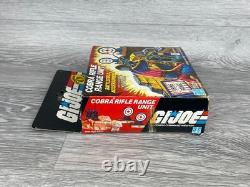 Vintage GI Joe Cobra Rifle Range Unit, Hasbro 1985, New Sealed Contents