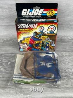 Vintage GI Joe Cobra Rifle Range Unit, Hasbro 1985, New Sealed Contents