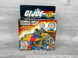Vintage GI Joe Cobra Rifle Range Unit, Hasbro 1985, New Sealed Contents