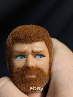Vintage GI Joe Eagle Eyes Figure Custom Hall Of Fame Head Sculpt With Kit Inc