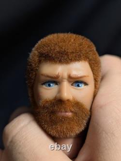 Vintage GI Joe Eagle Eyes Figure Custom Hall Of Fame Head Sculpt With Kit Inc