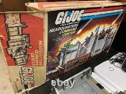 Vintage GI Joe Headquarters Command Center Complete Hasbro 1983 with BOX ARAH