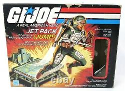 Vintage GI Joe Jump Jet Pack With Silver Grand Slam Complete With Box & Blue Print