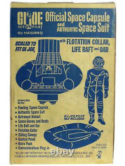 Vintage GI Joe Sears Space Capsule withAstronaut Flotation Unused withInserts & Box