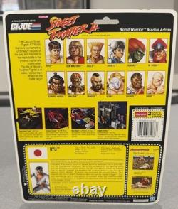 Vintage GI Joe Street Fighter II Ken Carded MOC Hasbro 1993