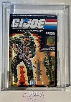 Vintage GI joe Leatherneck AFA 85 MOC