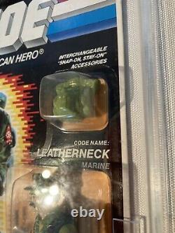 Vintage GI joe Leatherneck AFA 85 MOC