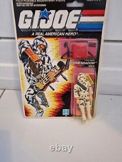 Vintage Gi-Joe 34 Back Storm Shadow Ninja