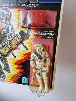 Vintage Gi-Joe 34 Back Storm Shadow Ninja