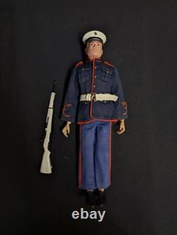 Vintage Gi Joe Action Man VGC Dress Marine Figure & Outfit