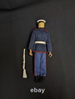 Vintage Gi Joe Action Man VGC Dress Marine Figure & Outfit
