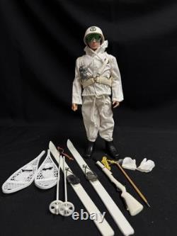Vintage Gi Joe Ski Patrol Mountain Troop Blonde Painted Haired Dressed Figure