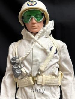 Vintage Gi Joe Ski Patrol Mountain Troop Blonde Painted Haired Dressed Figure