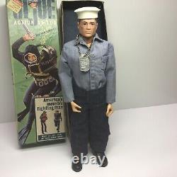 Vintage Hasbro 1964 G. I. JOE Action Sailor #7600 Near Mint In Box