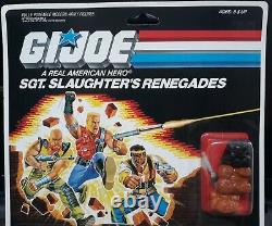 Vintage Hasbro 1987 Gi Joe Arah Sgt Slaughter's Renegades 3 Pack Moc Sealed Nos