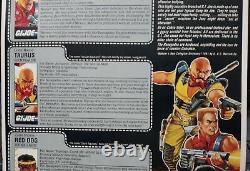 Vintage Hasbro 1987 Gi Joe Arah Sgt Slaughter's Renegades 3 Pack Moc Sealed Nos