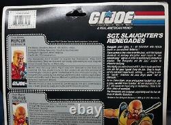 Vintage Hasbro 1987 Gi Joe Arah Sgt Slaughter's Renegades 3 Pack Moc Sealed Nos