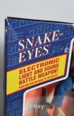 Vintage Hasbro G. I. Joe Hall of Fame Snake-Eyes 12 Action Figure 1991 Boxed New