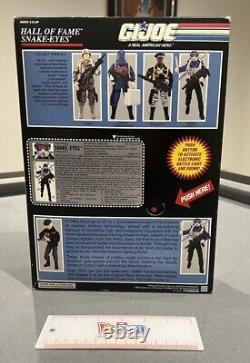 Vintage Hasbro G. I. Joe Hall of Fame Snake-Eyes 12 Action Figure 1991 Boxed New