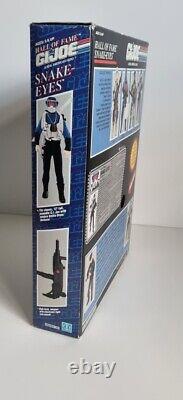 Vintage Hasbro G. I. Joe Hall of Fame Snake-Eyes 12 Action Figure 1991 Boxed New