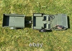 Vintage Hasbro GI Joe 1/6th scale, Five Star'Rev Motor' Combat Jeep with Box