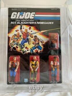 Vintage Hasbro GI Joe 1987 Sgt. Slaughter's Renegades 3-Pack MOC