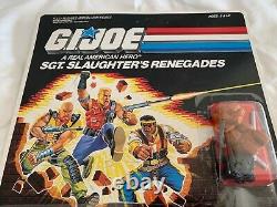 Vintage Hasbro GI Joe 1987 Sgt. Slaughter's Renegades 3-Pack MOC