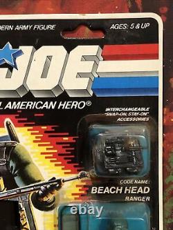 Vintage Hasbro GI Joe Action Figure 1986 Beachhead MOC