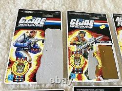 Vintage / Hasbro / Gi Joe Action Force File/Backing Cards X 14 (Read Below)