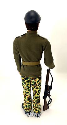 Vintage Original Action Man Soldier Nr Mint Eagle Eyes Blue Pants? Original Box