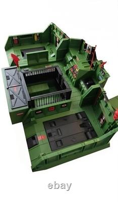 Vintage Palitoy Action Force Command Centre Playset 1980s Boxed & Figures GI Joe