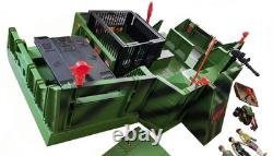 Vintage Palitoy Action Force Command Centre Playset 1980s Boxed & Figures GI Joe